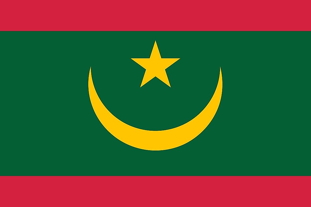 What Do The Colors And Symbols Of The Flag Of Mauritania Mean?