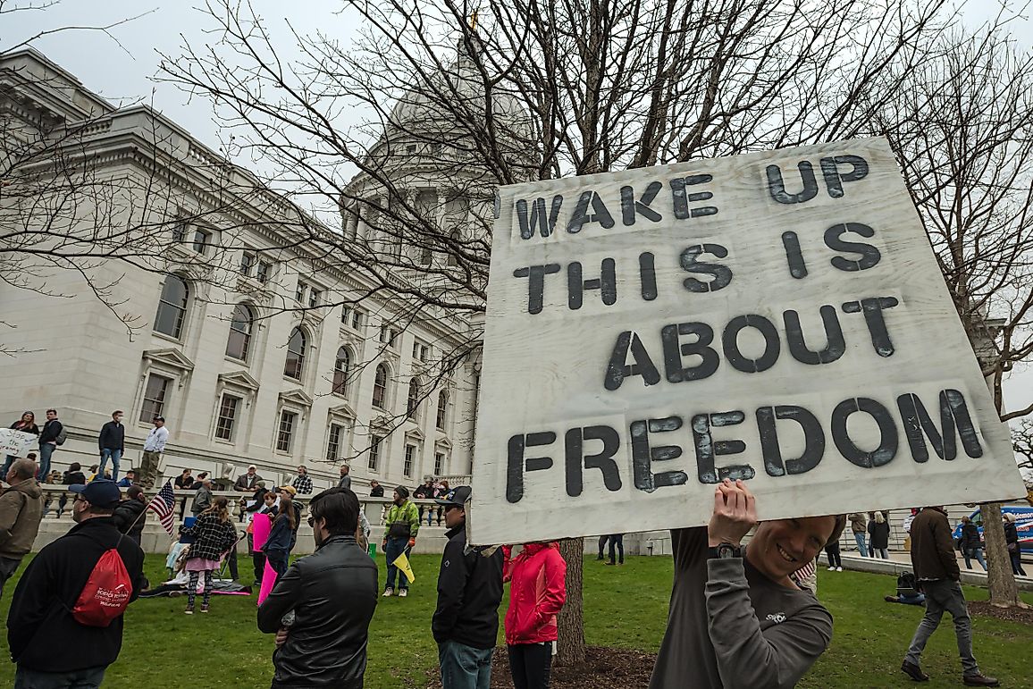 Cities Where There Have Been COVID-19 Lockdown Protests