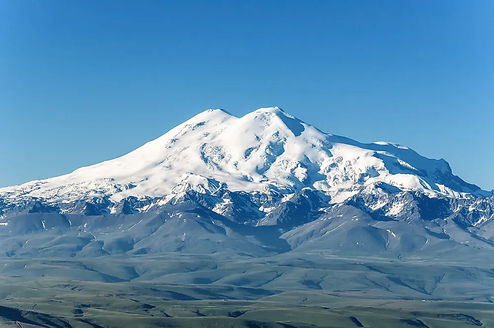 The Tallest Peaks In The Caucasus Mountain Range
