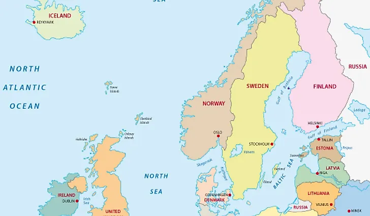 The Countries of Northern Europe - WorldAtlas.com