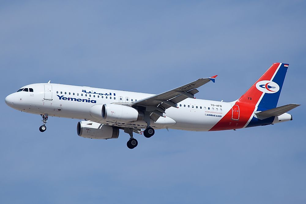What is the National Airline of Yemen?