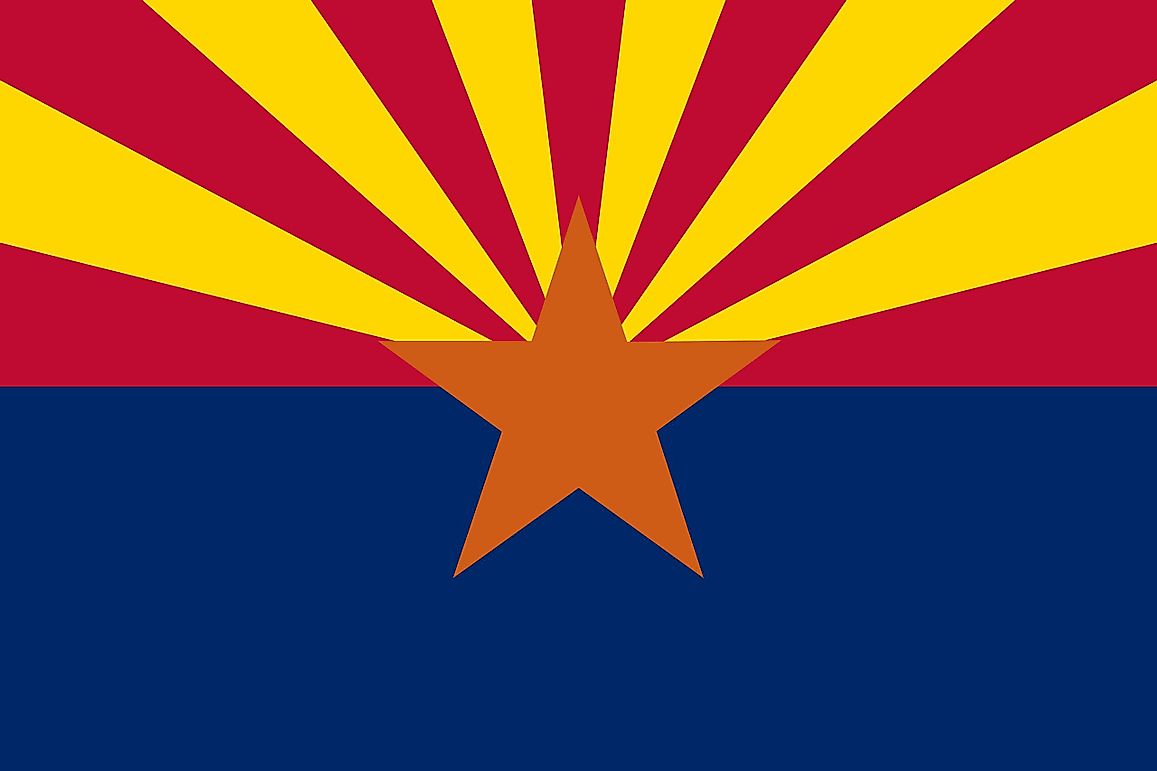 What is the Arizona State Flag?