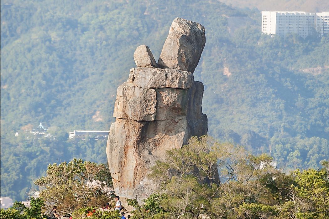 Amah Rock - Unique Landforms of Asia