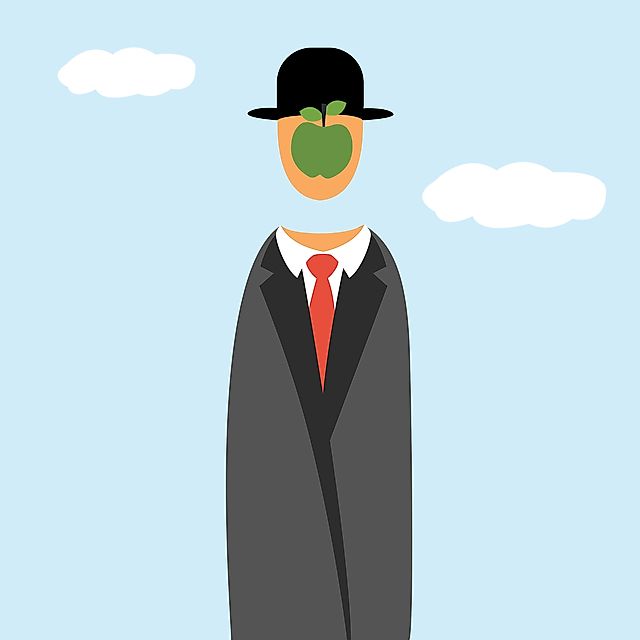 Famous Artwork: The Son of Man