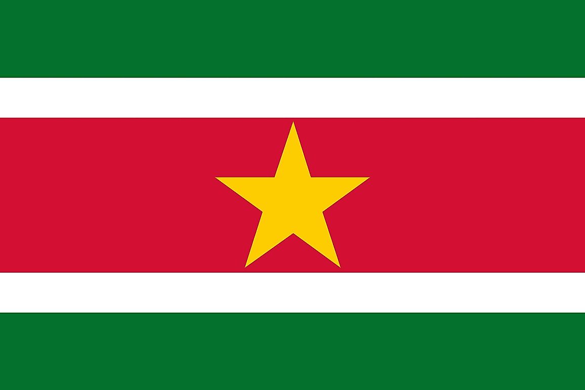 What Do the Colors and Symbols of the Flag of Suriname Mean?