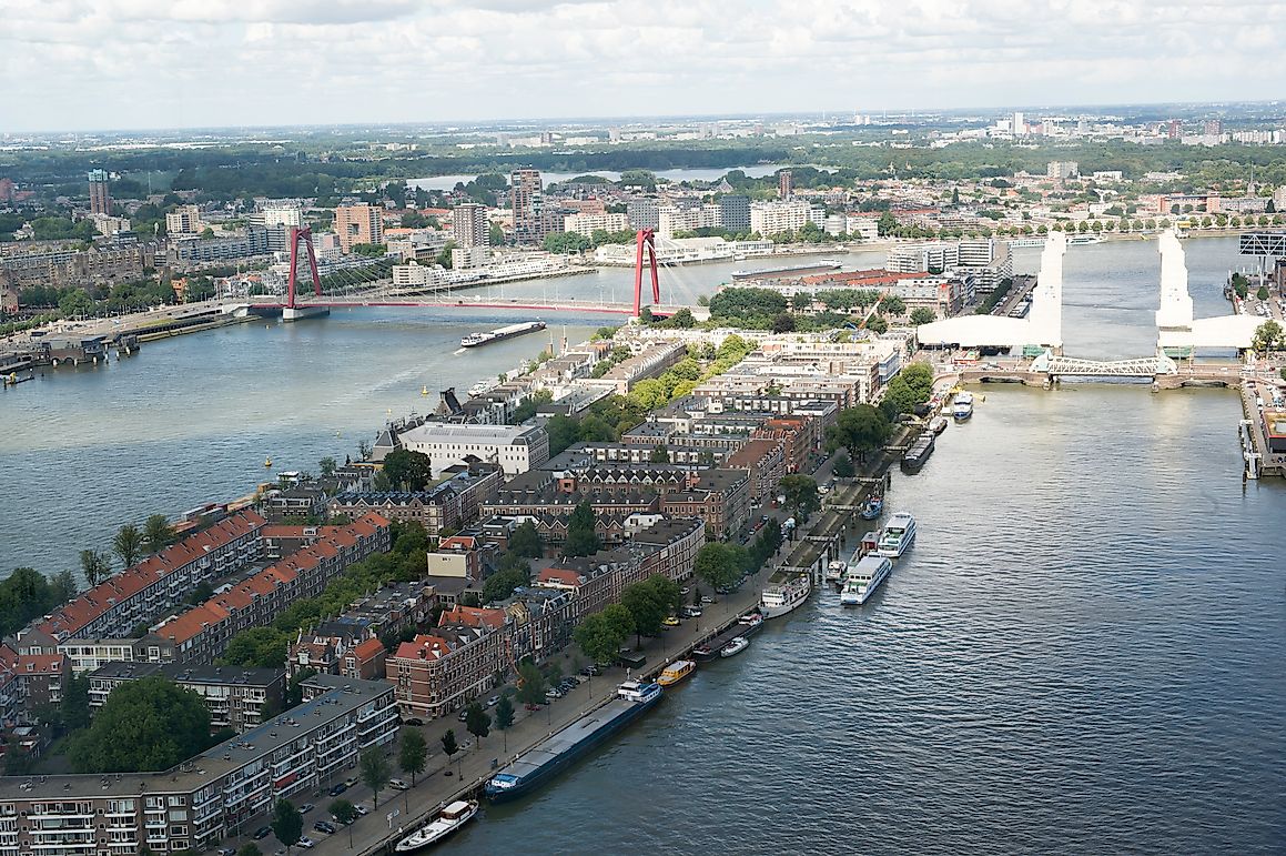 Major Rivers Of The Netherlands