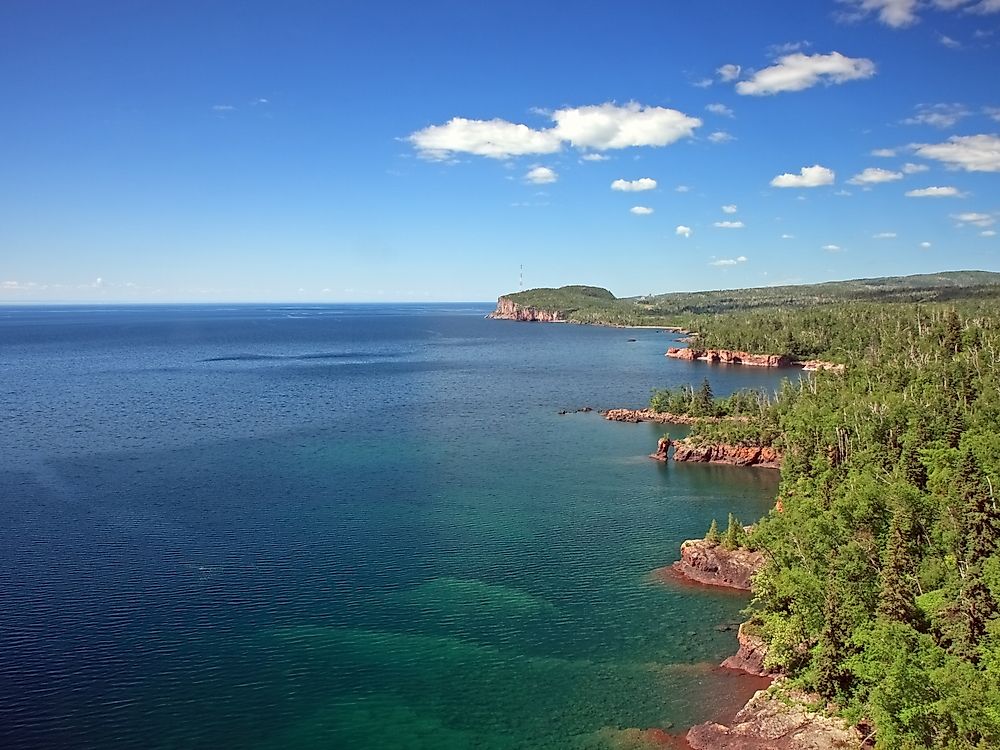 The Largest Lakes in North America