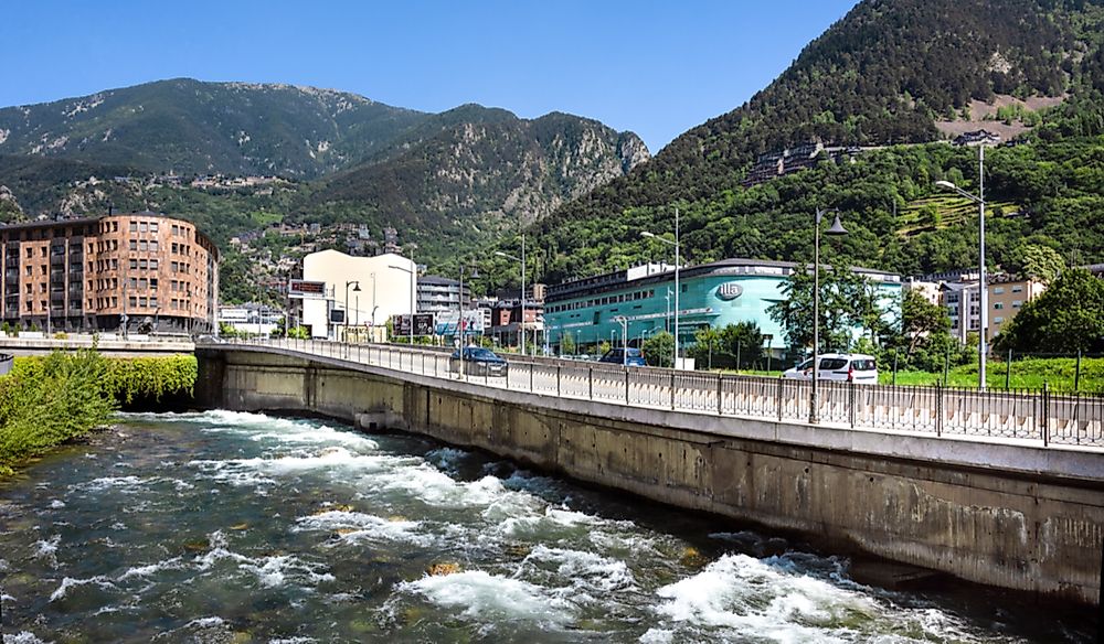Major Rivers of Andorra