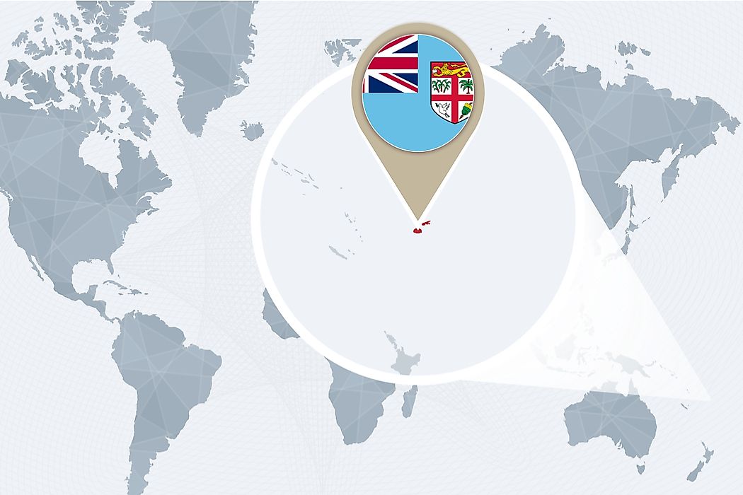 What Continent is Fiji In?