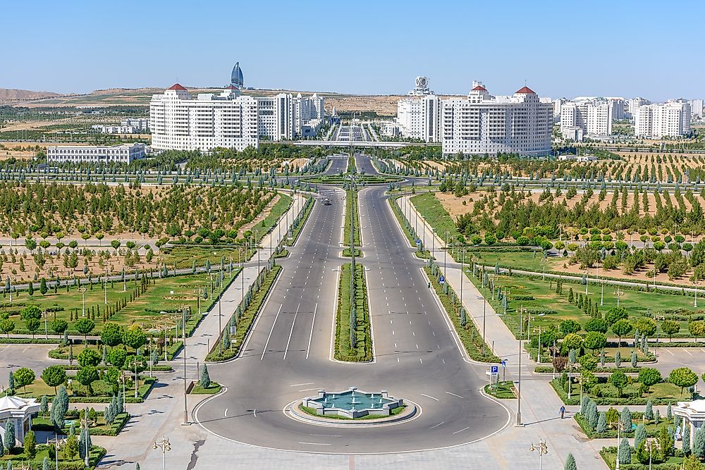 The Biggest Cities In Turkmenistan