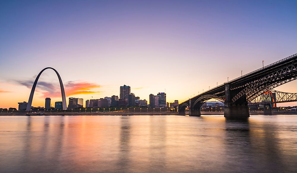 Cities on the Mississippi River