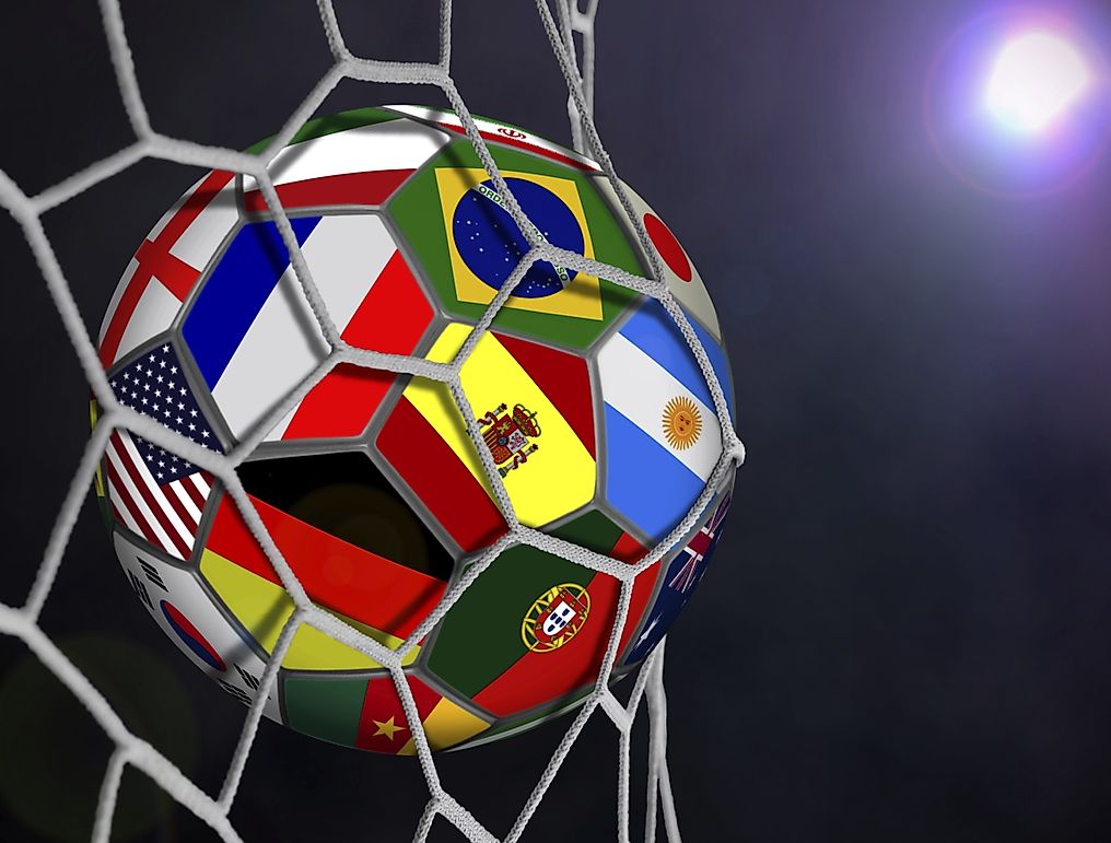Most Men's World Cup Wins By Country