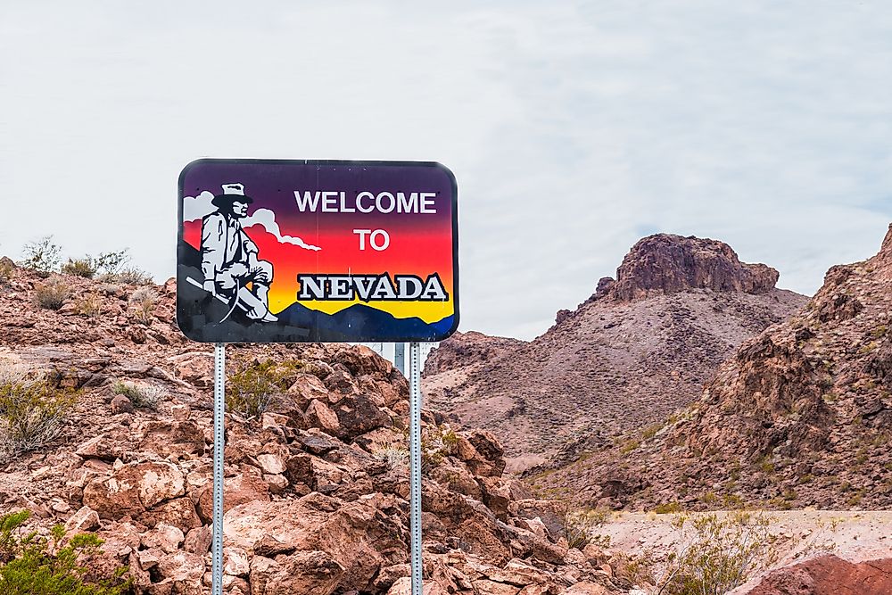 Which States Border Nevada?