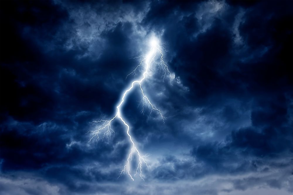 Places In The World Where Lightning Strikes The Most
