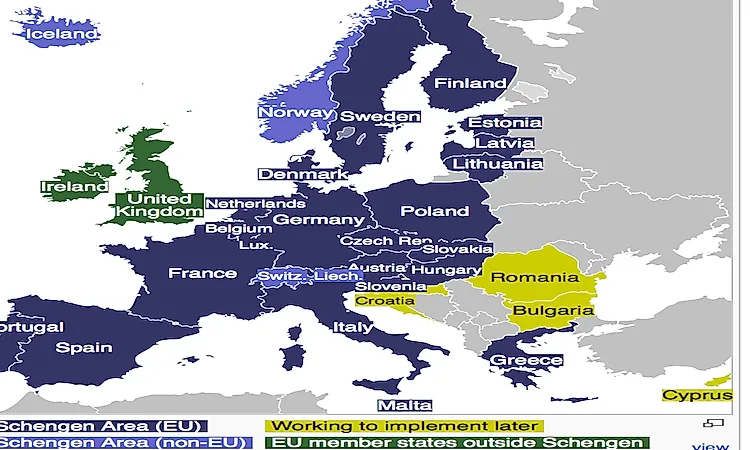 Schengen Countries WorldAtlas schengen-countries-worldatlas