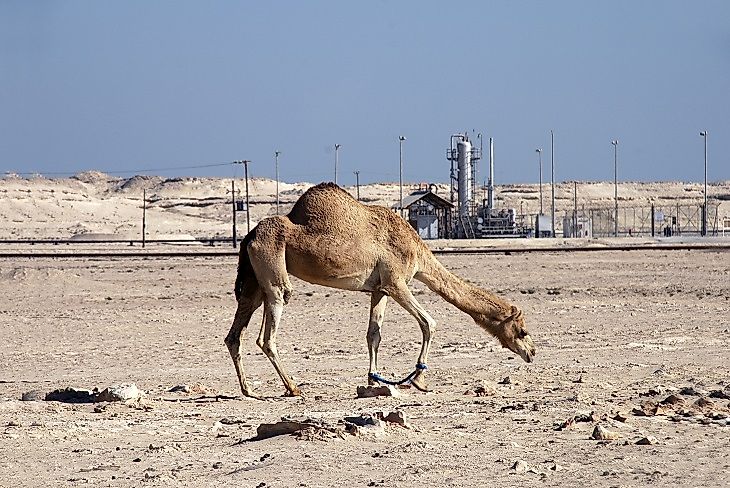 Where Does The Arabian Desert Lie?