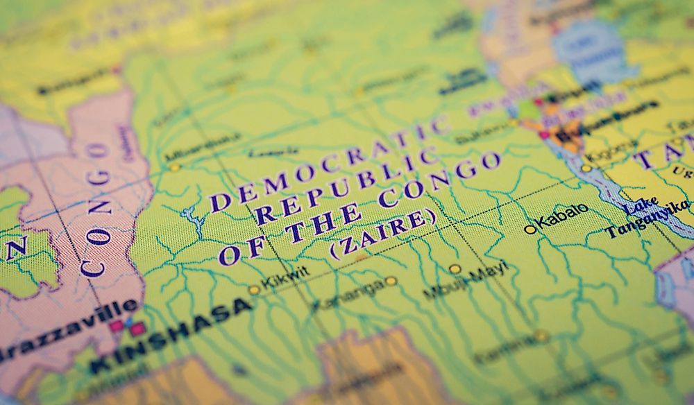 Which Country Was Formerly Called Zaire?