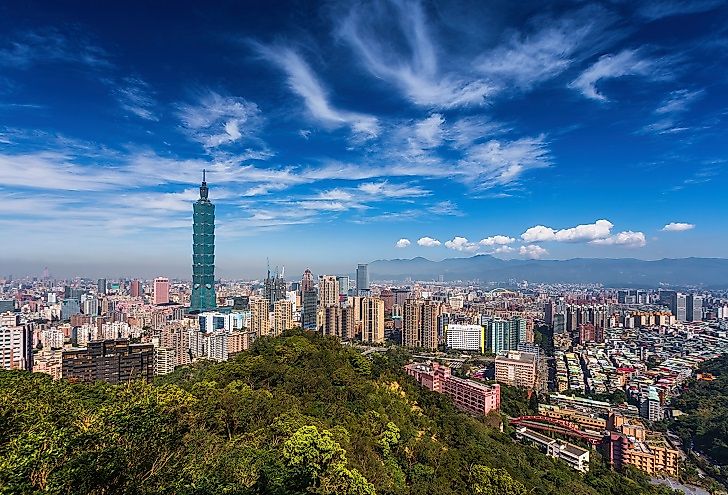 How Big Is The Island Of Taiwan?