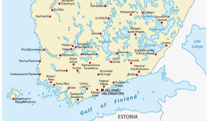 Which Countries Border The Gulf Of Finland?