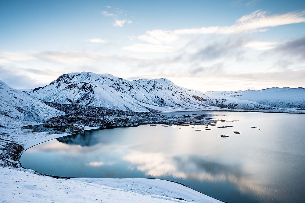 The Largest Lakes Of Iceland