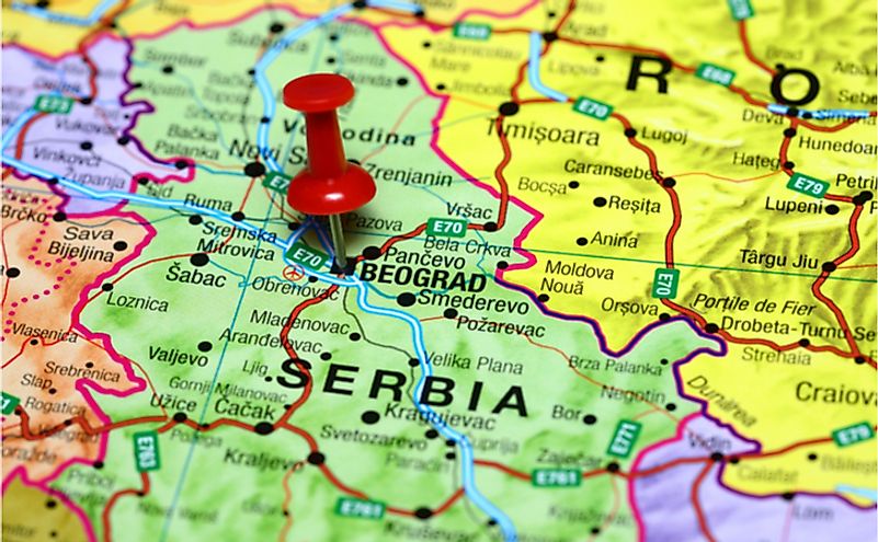 What Continent Is Serbia Located In?