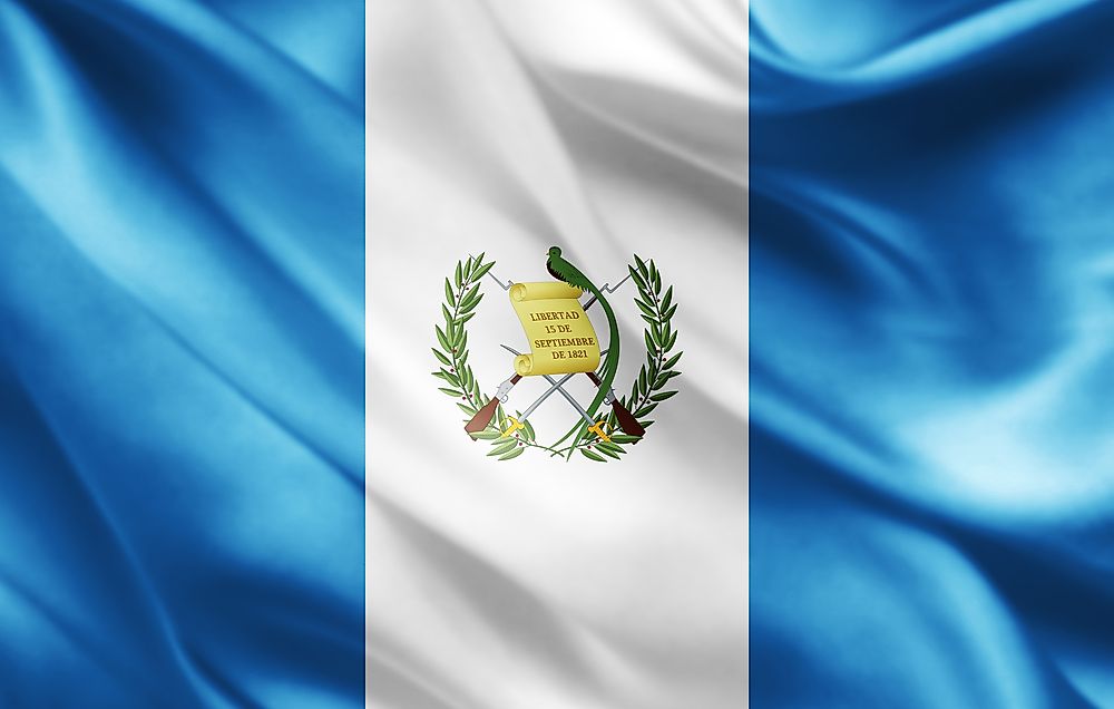 What Do The Colors And Symbols Of The Flag Of Guatemala Mean