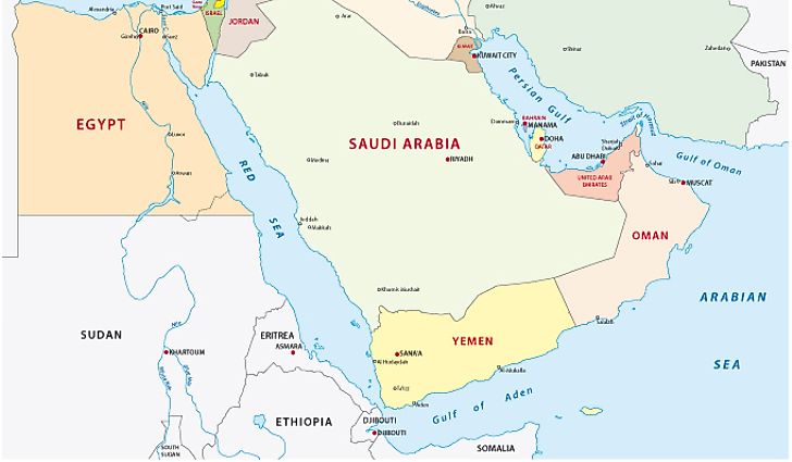 Which Countries Have Coastlines On The Gulf Of Aden? - WorldAtlas.com
