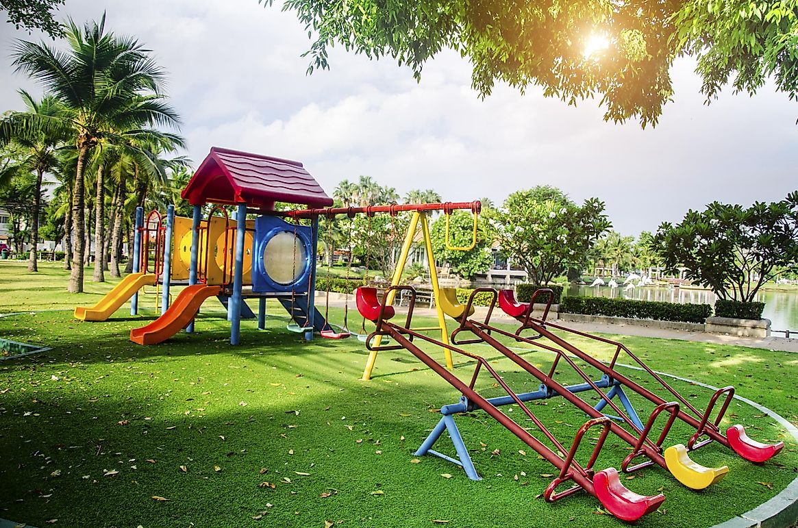 Can Playground Equipment Be Dangerous For Spreading COVID-19?
