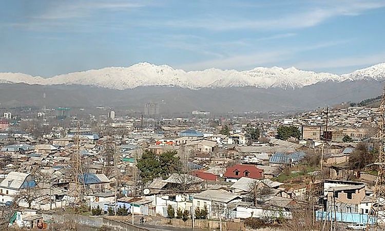 Biggest Cities In Tajikistan