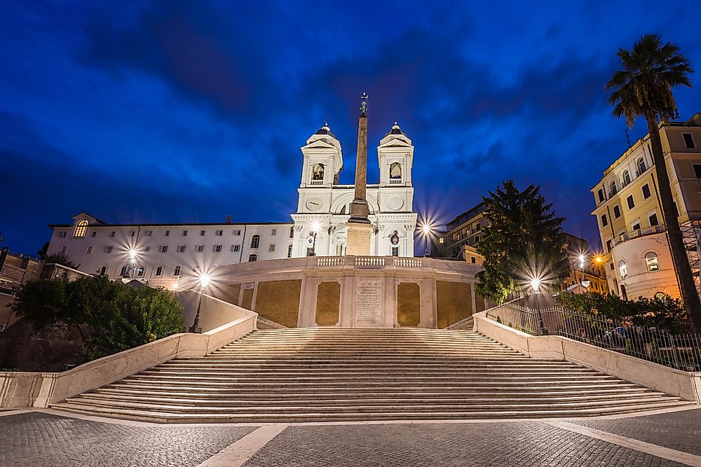 Architectural Buildings of the World: Trinita dei Monti