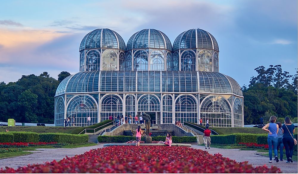 Curitiba - The Capital Of The Paraná State Of Brazil