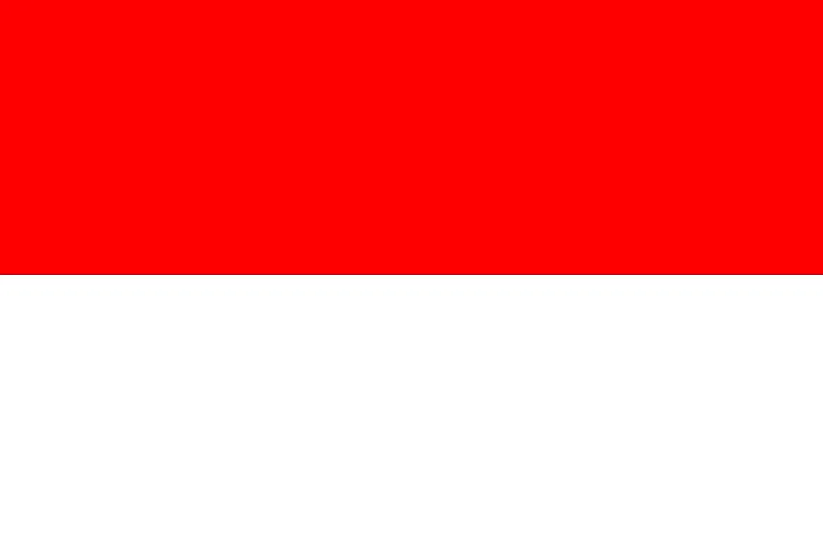 The National Flag of Indonesia