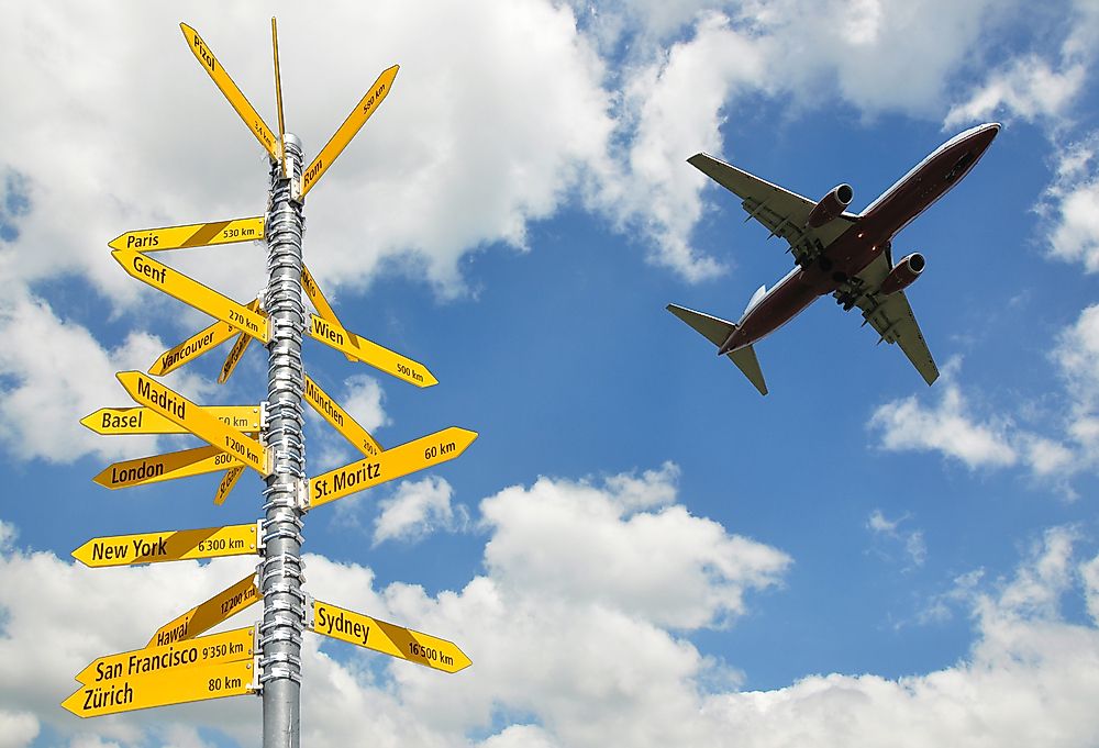 The Busiest Air Routes in Europe