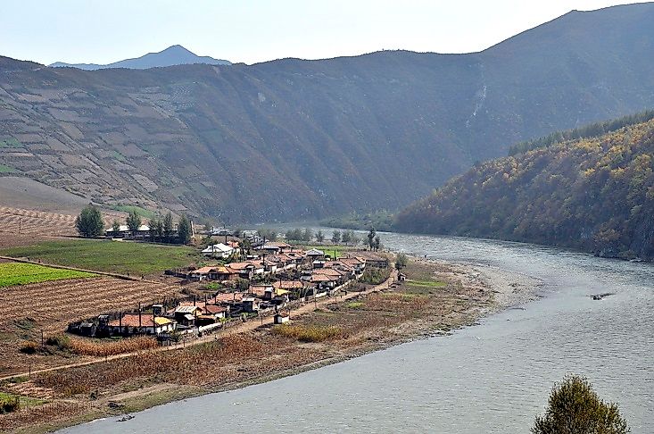 The Yalu (Amnok) River