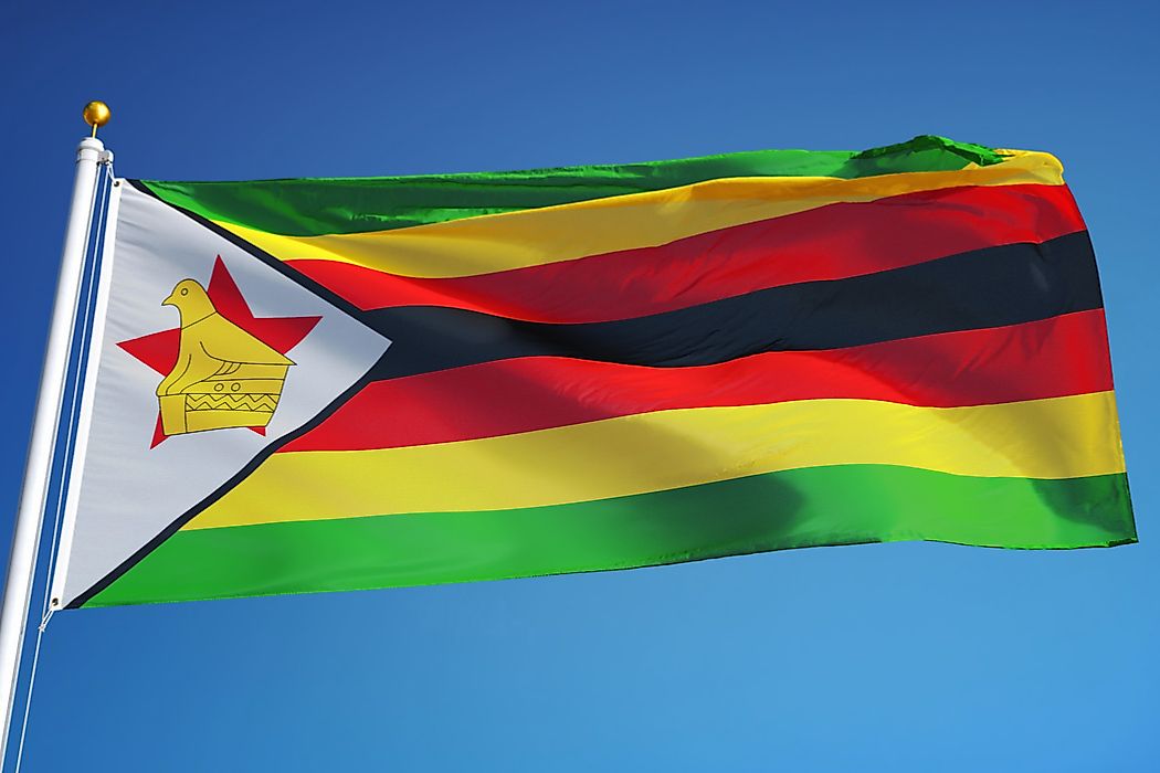 What Do The Colors And Symbols Of The Flag Of Zimbabwe Mean?