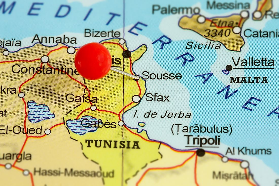 Where is Tunisia?