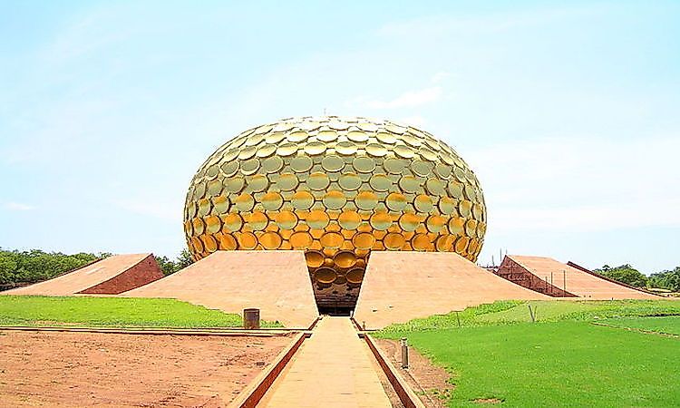 Auroville - City Of Dawn In Tamil Nadu, India