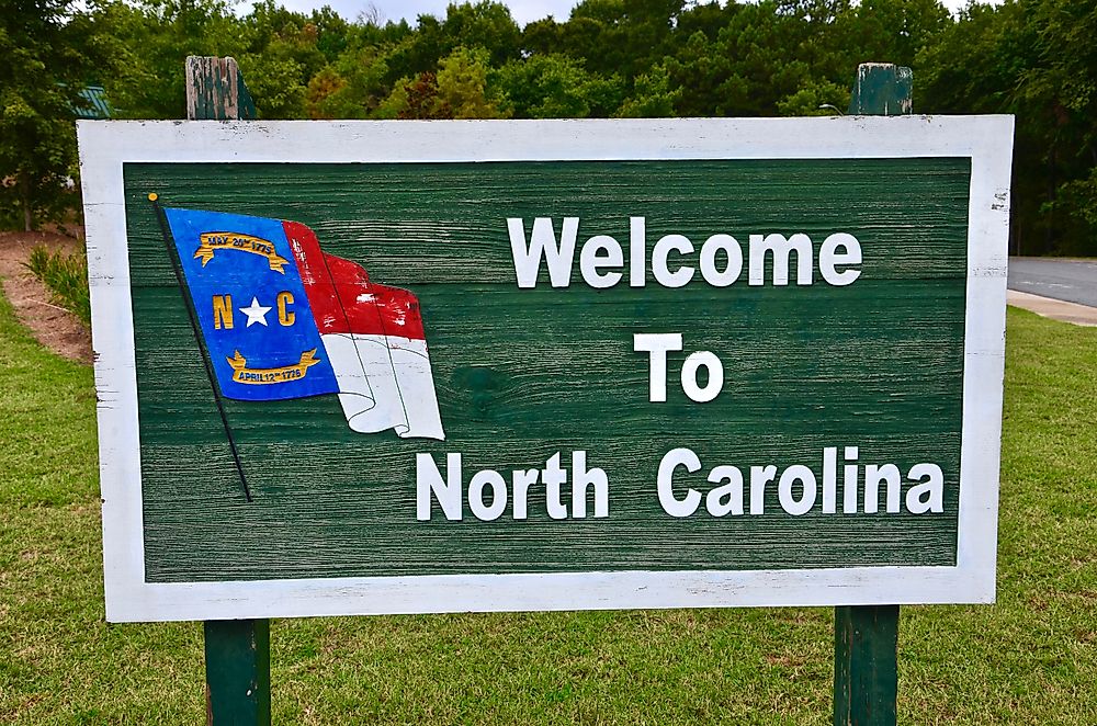 Which States Border North Carolina?