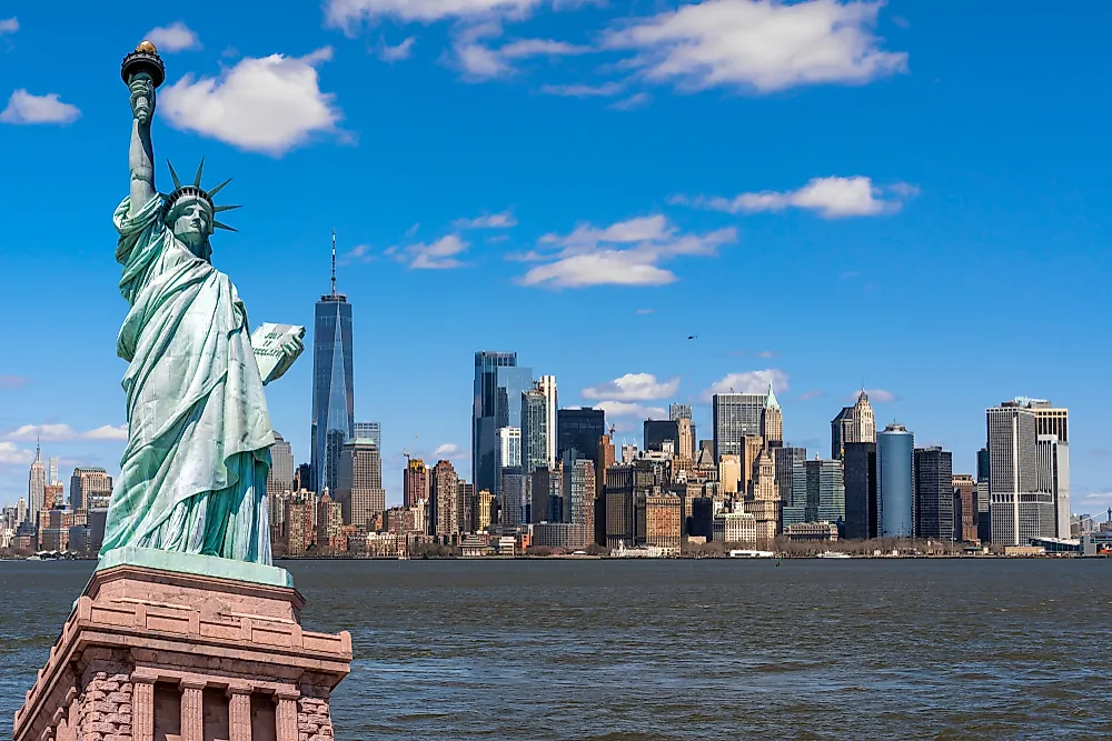 Which State is the Statue of Liberty In?