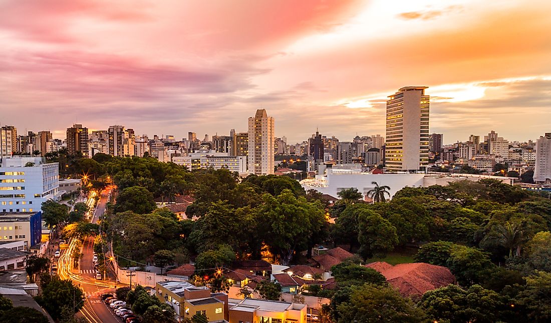 Belo Horizonte - Capital Of Minas, Brazil