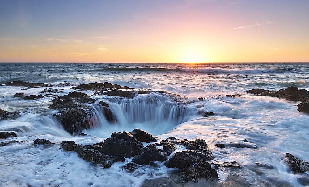 Thor's Well - Unique Places in North America