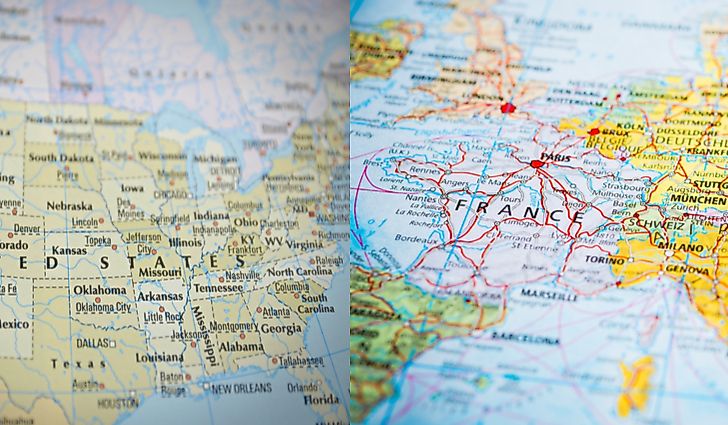 Are the USA and Europe the Same Size? - WorldAtlas.com