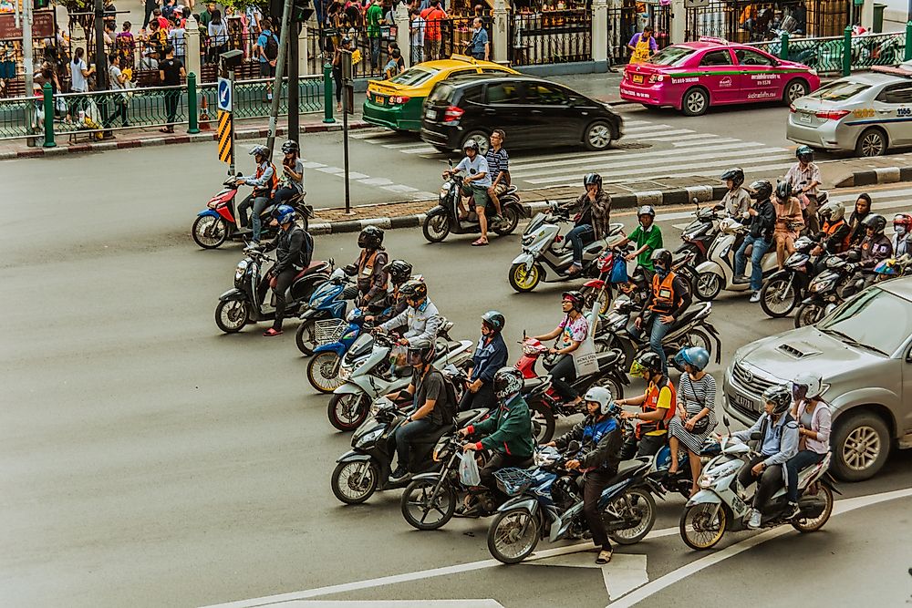 Countries With the Highest Motorbike Usage