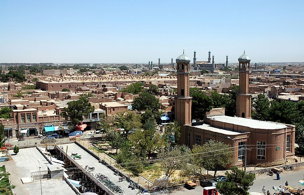 Biggest Cities In Afghanistan