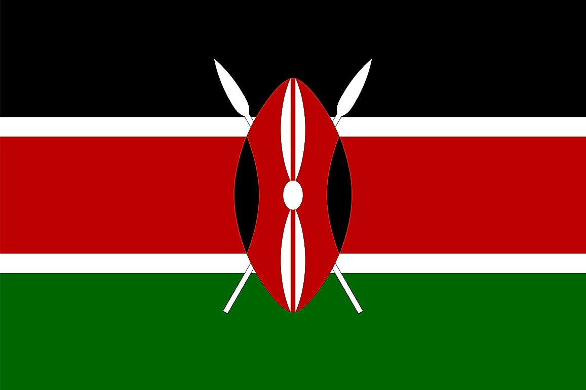 What Do The Colors And Symbols Of The Flag Of Kenya Mean?