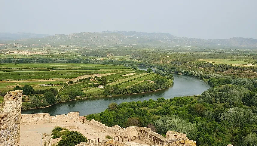 The Ebro River Of Spain