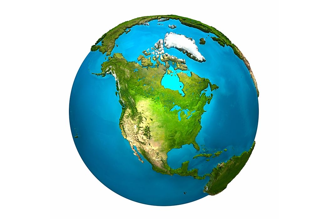 Which Continent Borders Three Oceans?