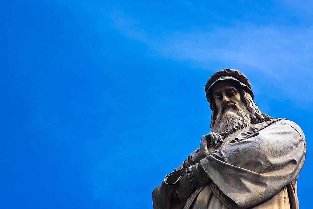 What Was Leonardo's World Map?