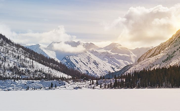 The Major Mountain Ranges In Siberia