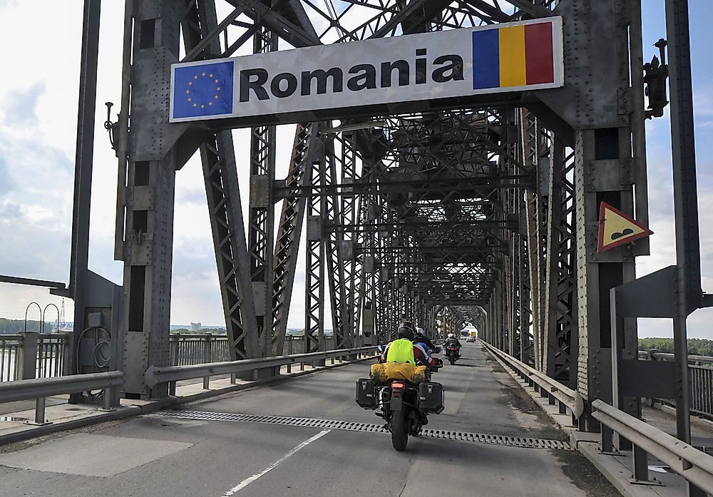 Which Countries Border Romania?